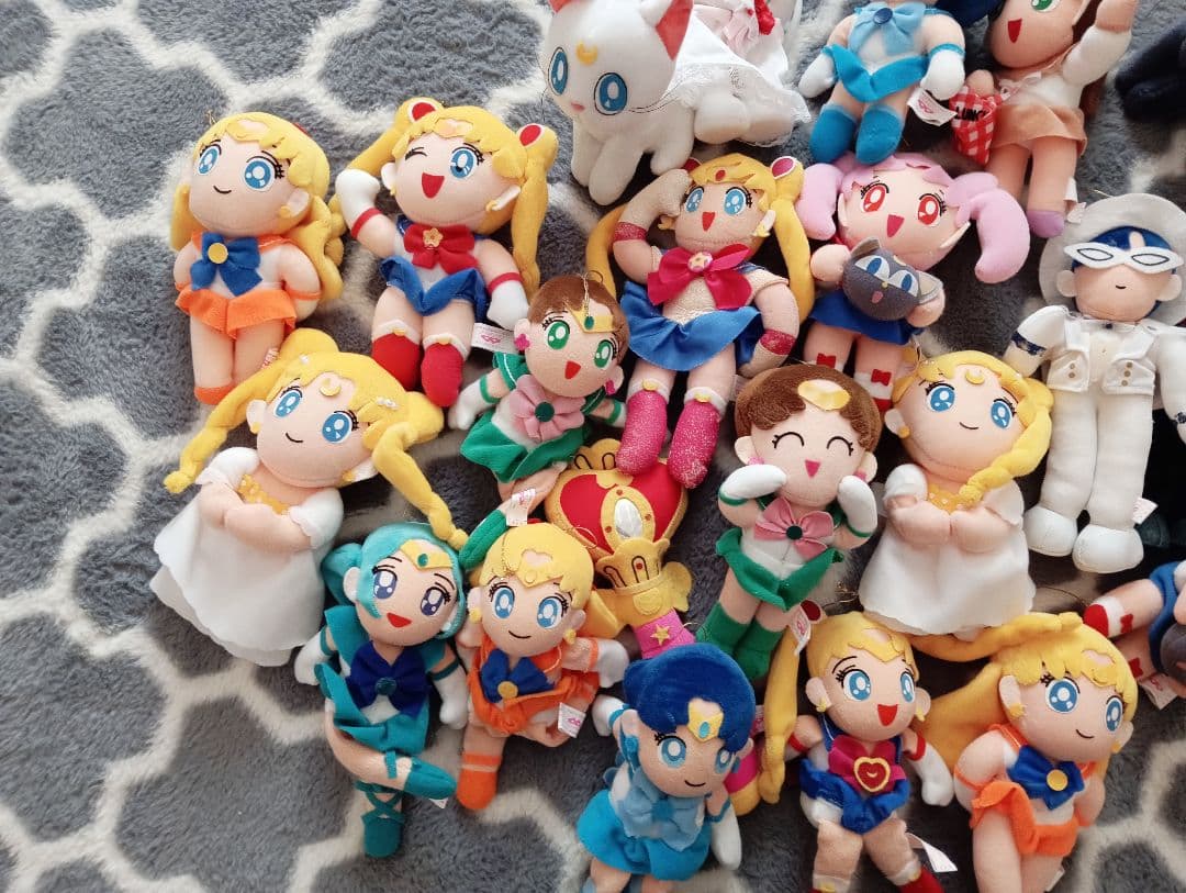 セーラームーン　ぬいぐるみセット