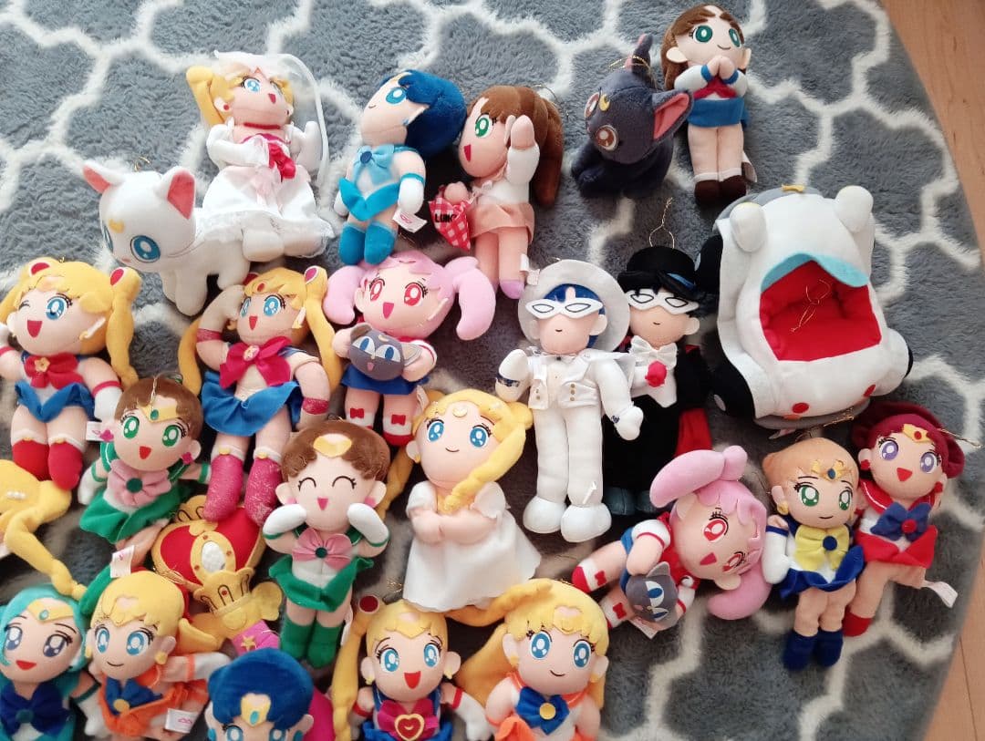 セーラームーン　ぬいぐるみセット