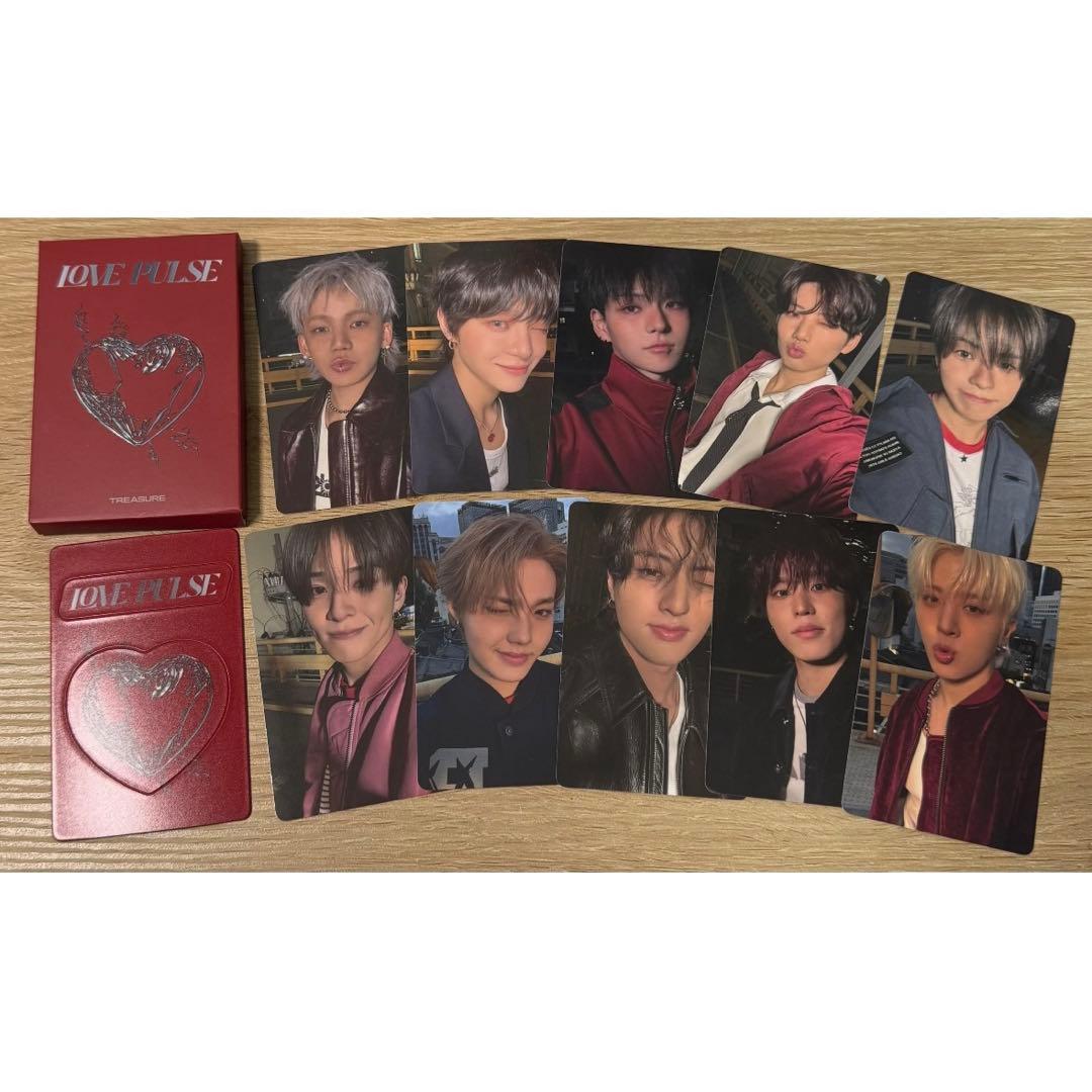 TREASURE LOVE PULSE 10枚セット特典 トレカ コンプ - メルカリ
