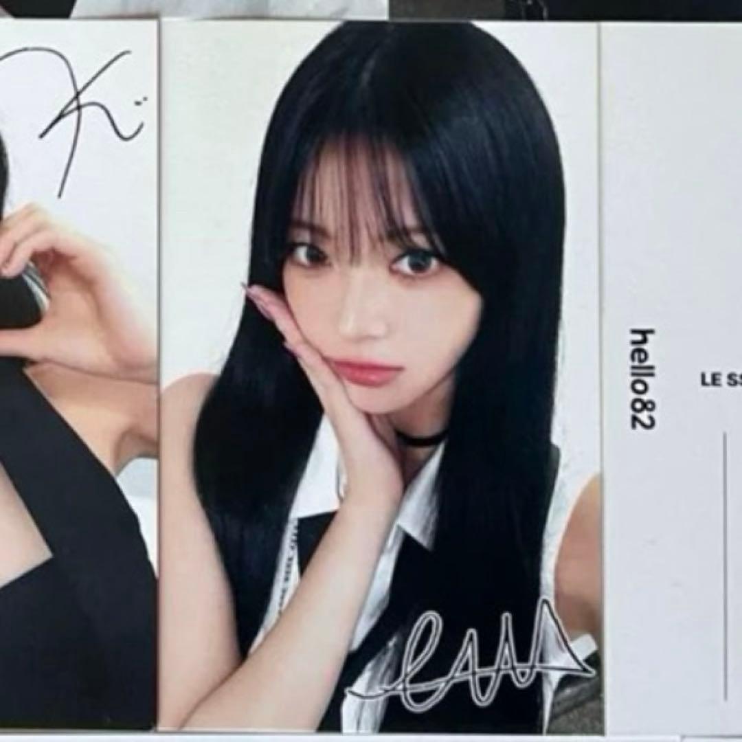 ルセラフィム ウンチェ CRAZY Hello82 US 限定 ハガキ トレカ ルセラフィム ユンジン CRAZY Hello82 US 限定 ハガキ トレカ - メルカリ