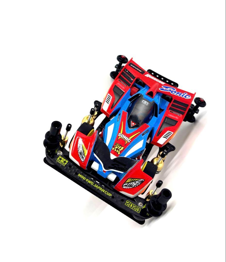 ミニ四駆完成品◎タミヤ　ハリケーンソニック　カスタム　B-MAX ストック