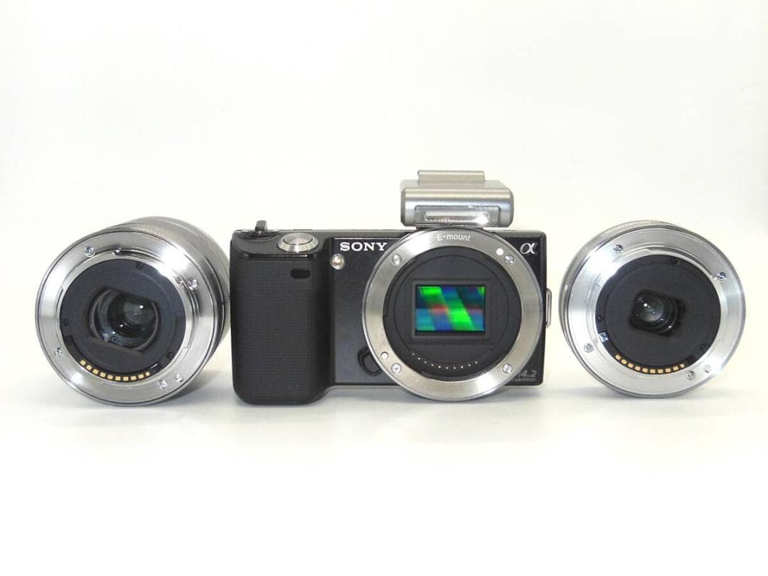 ☆極上品☆ SONY α NEX-5D ダブルレンズキット 元箱付属 - メルカリ