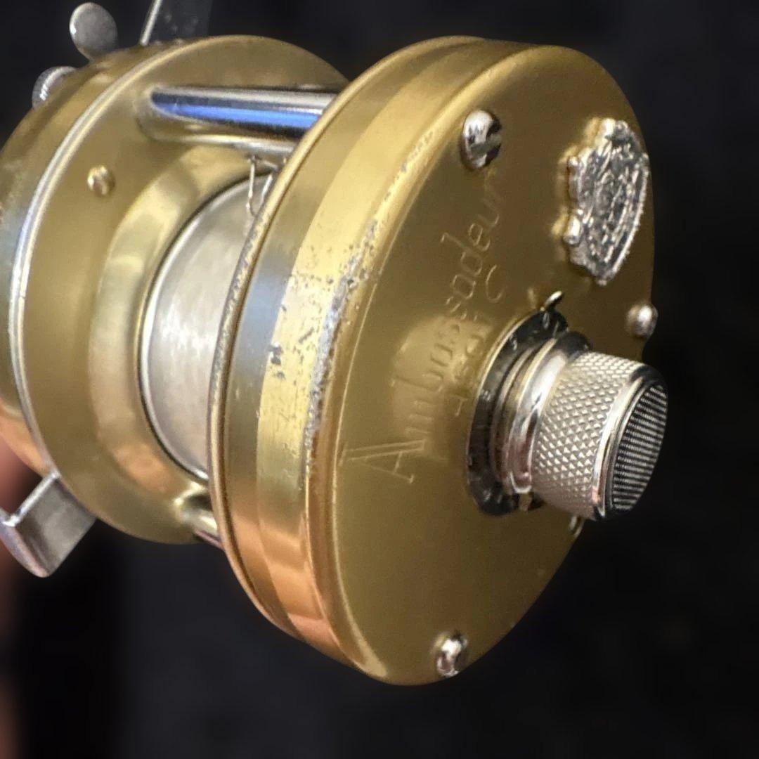Ambassadeur 4501C ベイトリール ゴールド 左巻き 90年代希少 - メルカリ