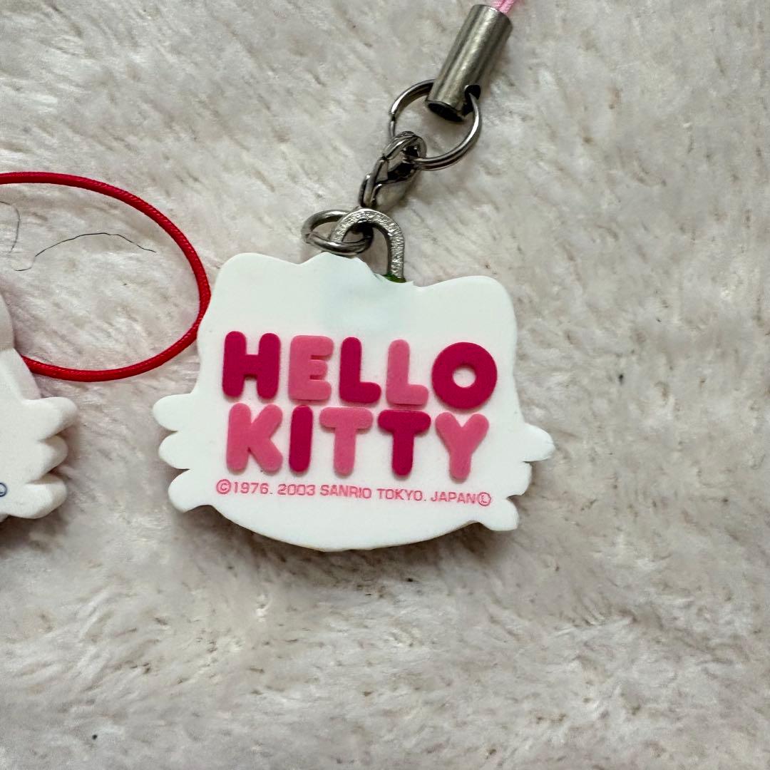 サンリオ ハローキティ キーホルダー ストラップ マスコット レトロ