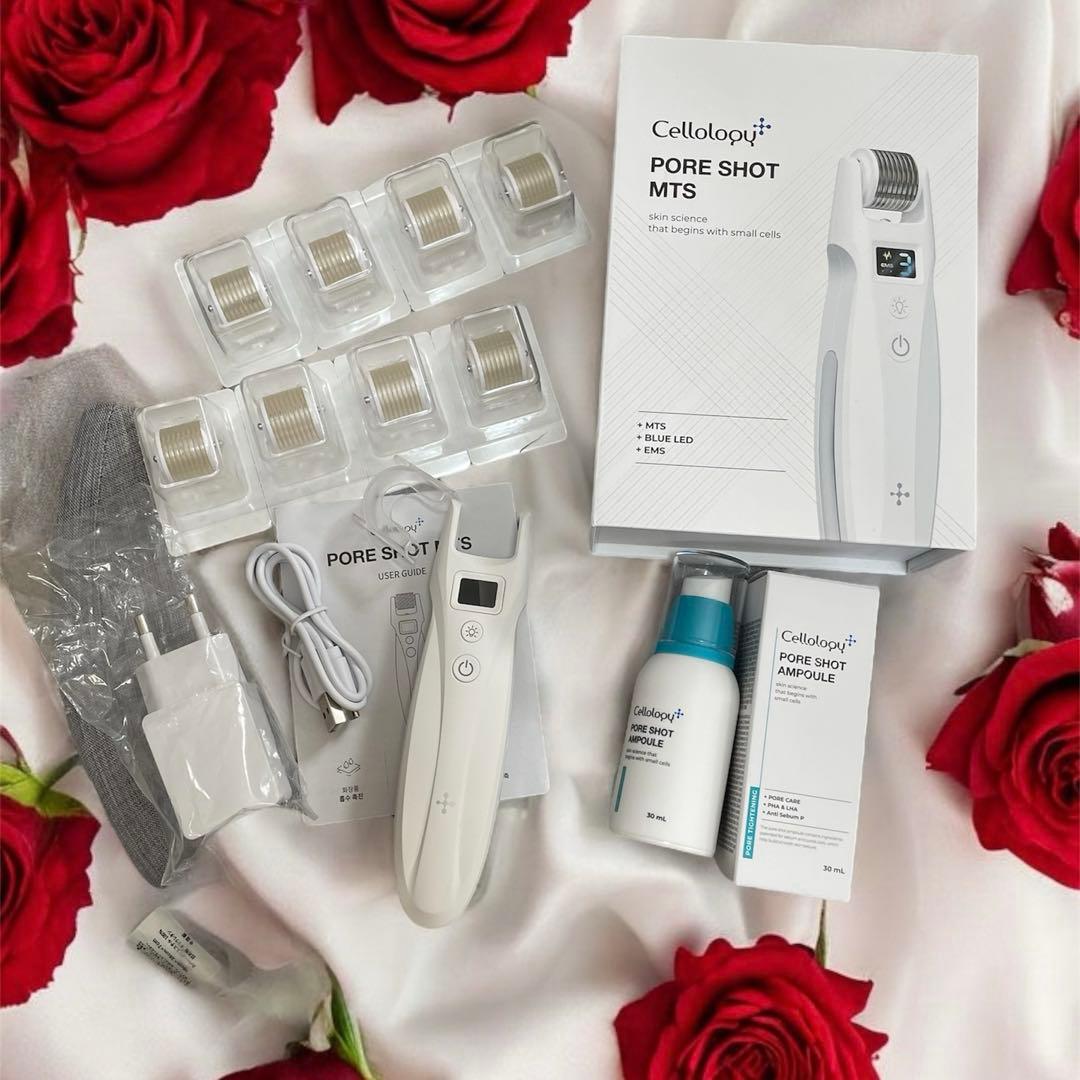 【早い者勝ち】Cellology Pore Shot MTS 美容器 Qoo10] セルオロジー （おすすめ！）【公式】[毛穴美顔器] ポ : 美容