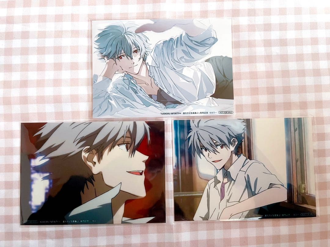 渚カヲル 写真集 2 特典 アニメイト ブロマイド 3枚 - メルカリ