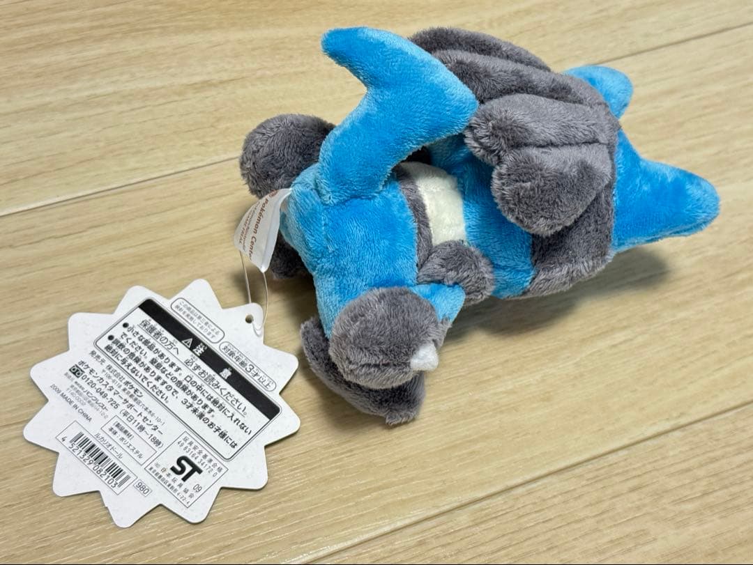 ポケモンセンターオリジナル ルカリオドール 紙タグ付き美品 ポケットモンスター