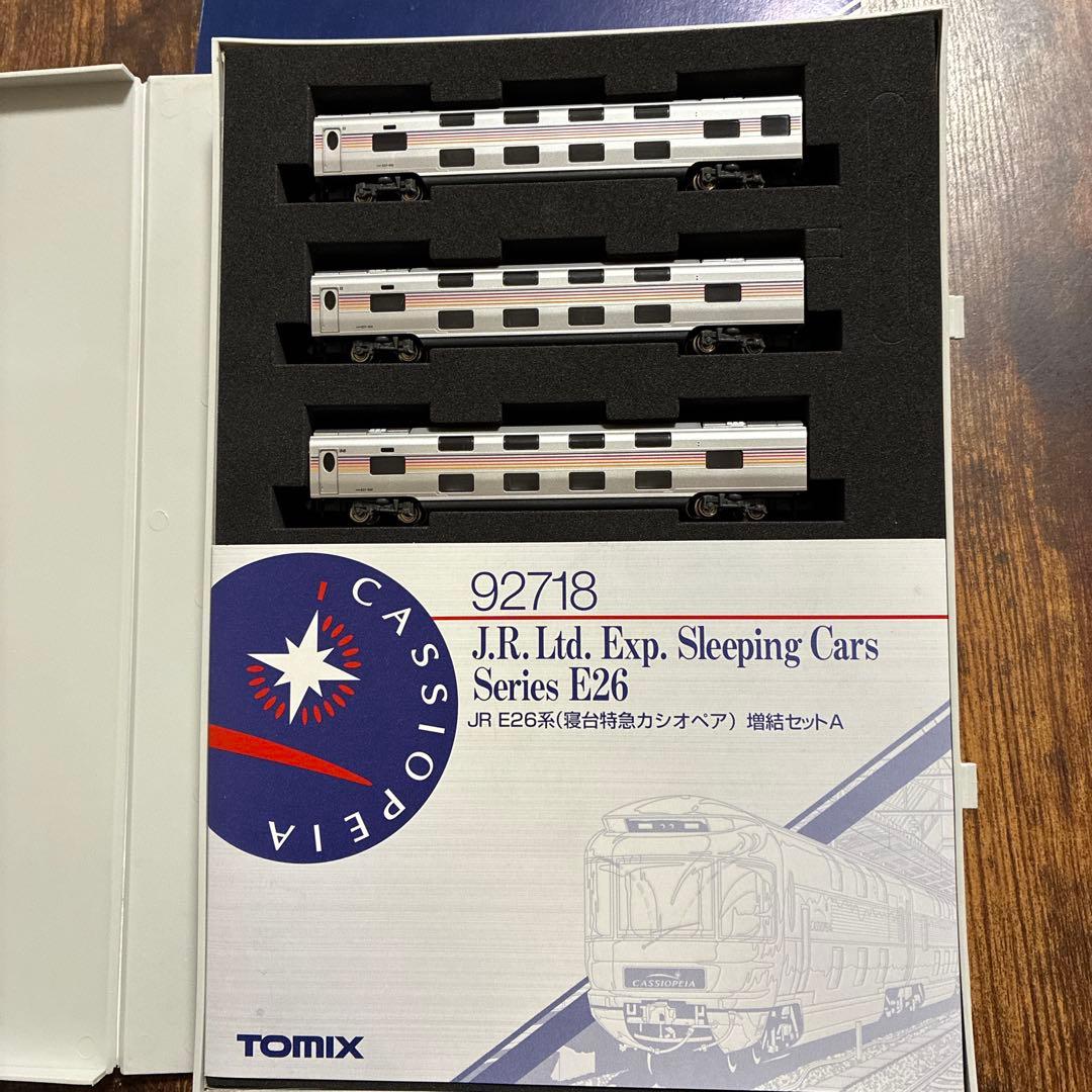 TOMIX E26系 寝台車セット カシオペア EF81 - メルカリ