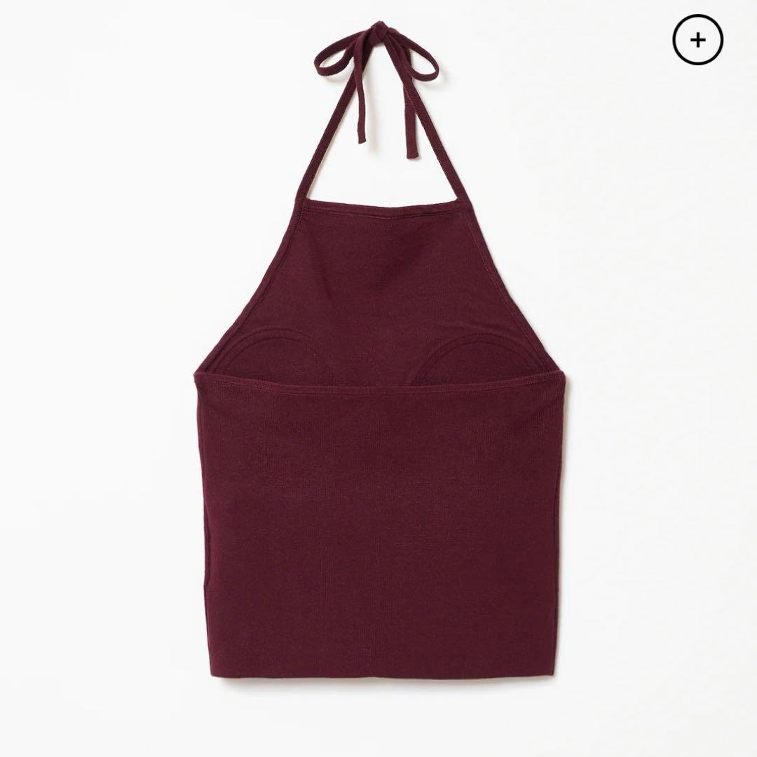 《THE SHISHIKUI》HALTER / BORDEAUX