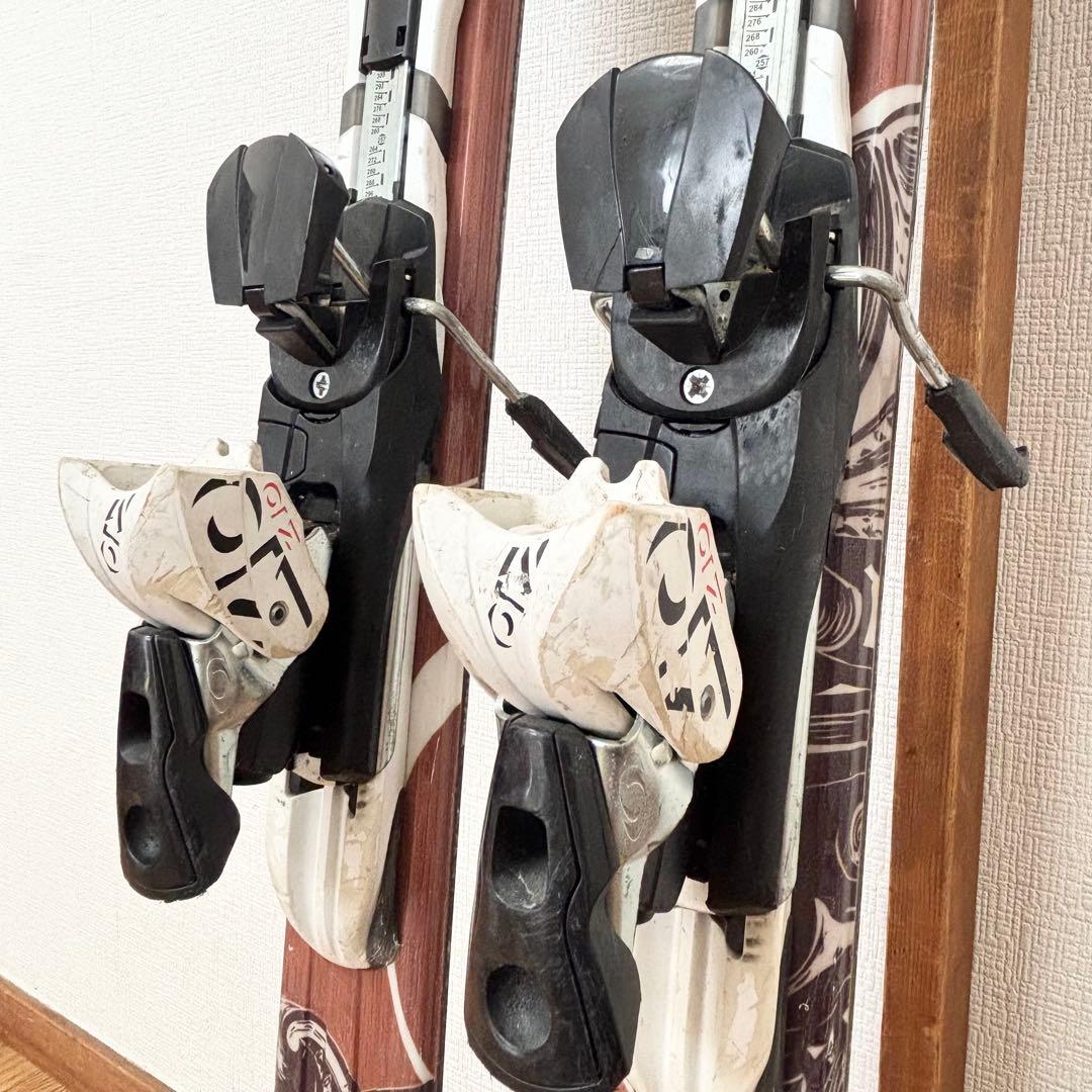 salomon pearl スキーセット板158cm - メルカリ