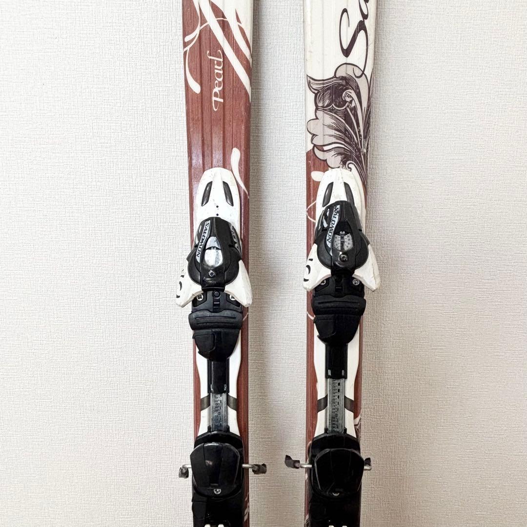 salomon pearl スキーセット板158cm - メルカリ