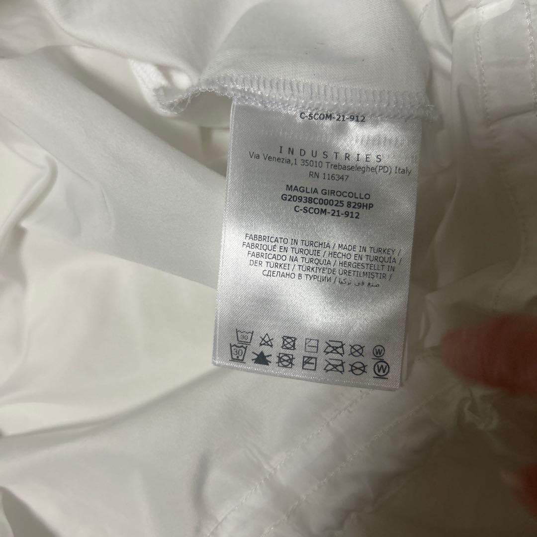 MONCLER ホワイト 半袖シャツ フリル裾！美品！またまたお値下げです