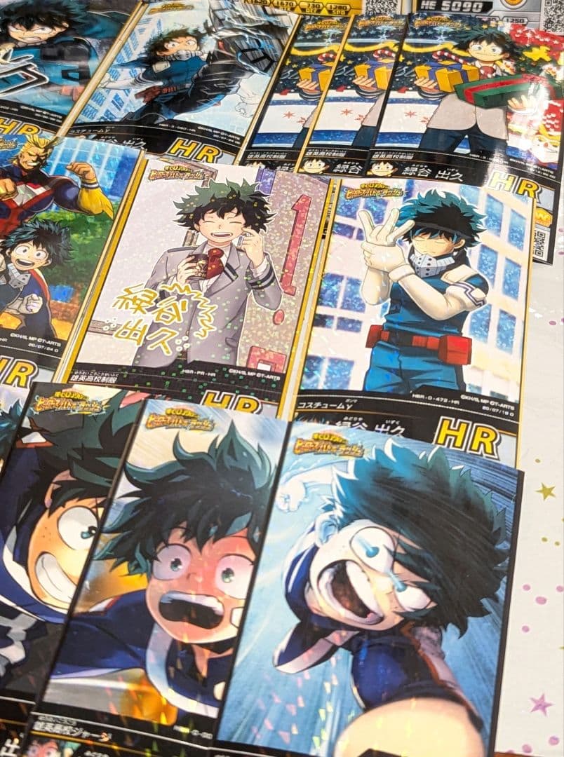 ヒロアカ ヒロバト カード デク 緑谷出久 サイン入り XR - メルカリ