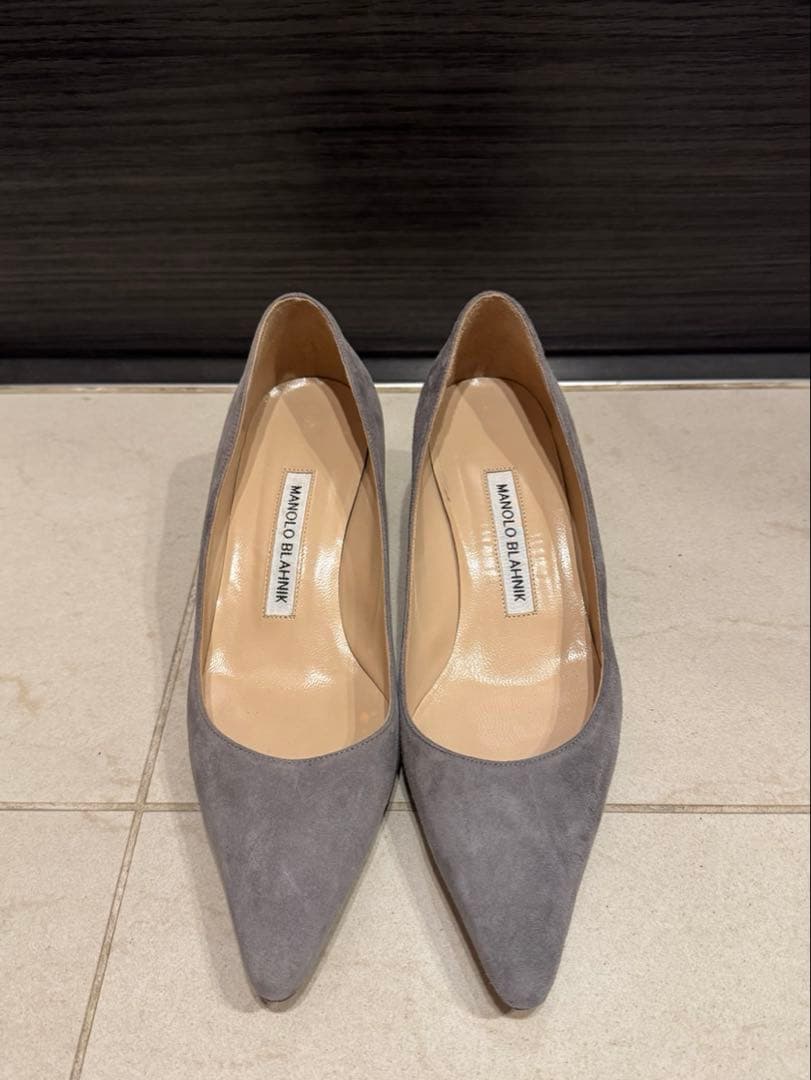マノロブラニク⭐︎パンプス⭐︎36.5 MANOLO BLAHNIK（マノロブラニク） パンプス HANGISIFLAT FMC CLC