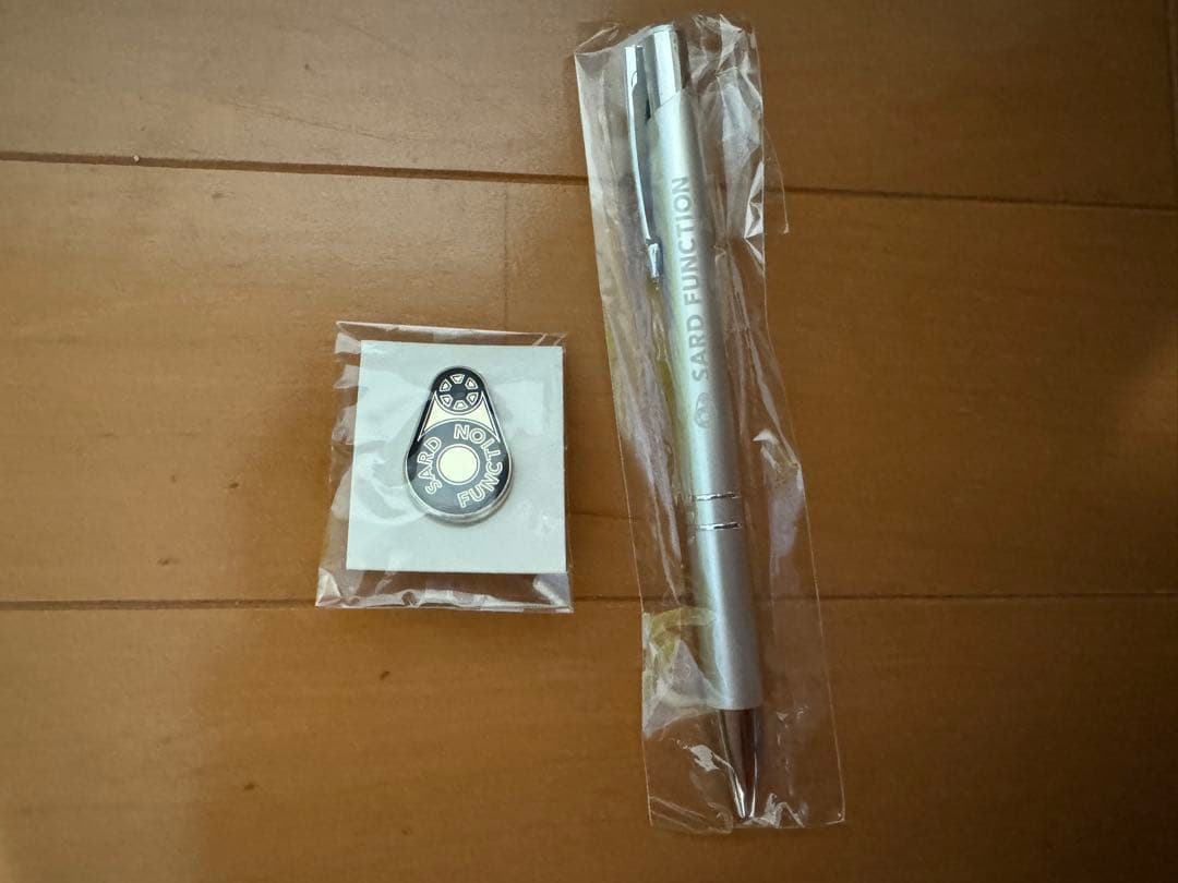 SARD UNDERGROUND ファンクラブ会報　バッジ　ボールペン