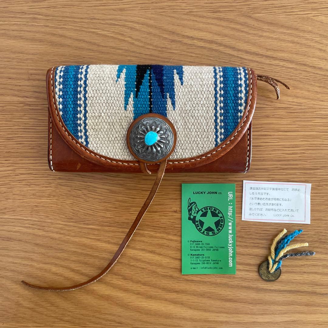 ラッキージョン ラグ ラグウォレット 長財布 - メルカリ