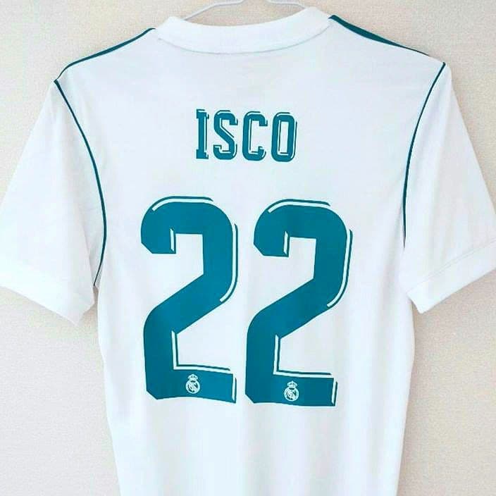 【レア】レアルマドリード イスコ 17/18シーズン ユニフォーム Sサイズ レア】レアルマドリード イスコ 17/18シーズン ユニフォーム Sサイズ