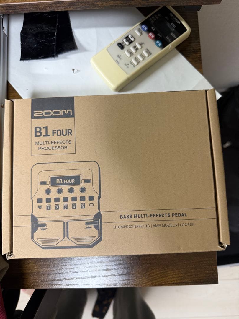 美品］ZOOM B1 FOUR マルチエフェクトプロセッサー - メルカリ