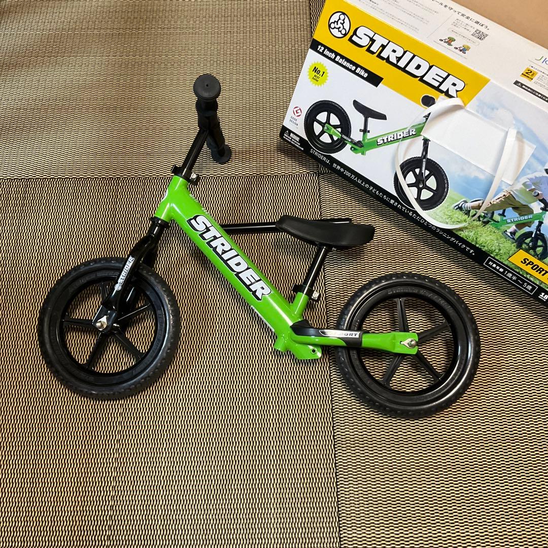 STRIDER バランスバイク グリーン 12インチ