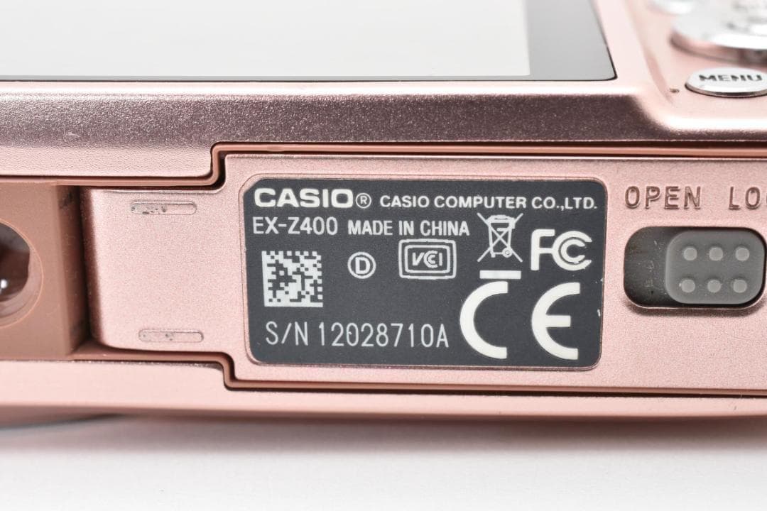 美品 カシオ CASIO EXILIM EX-Z400 ピンク ＃A382 - メルカリ