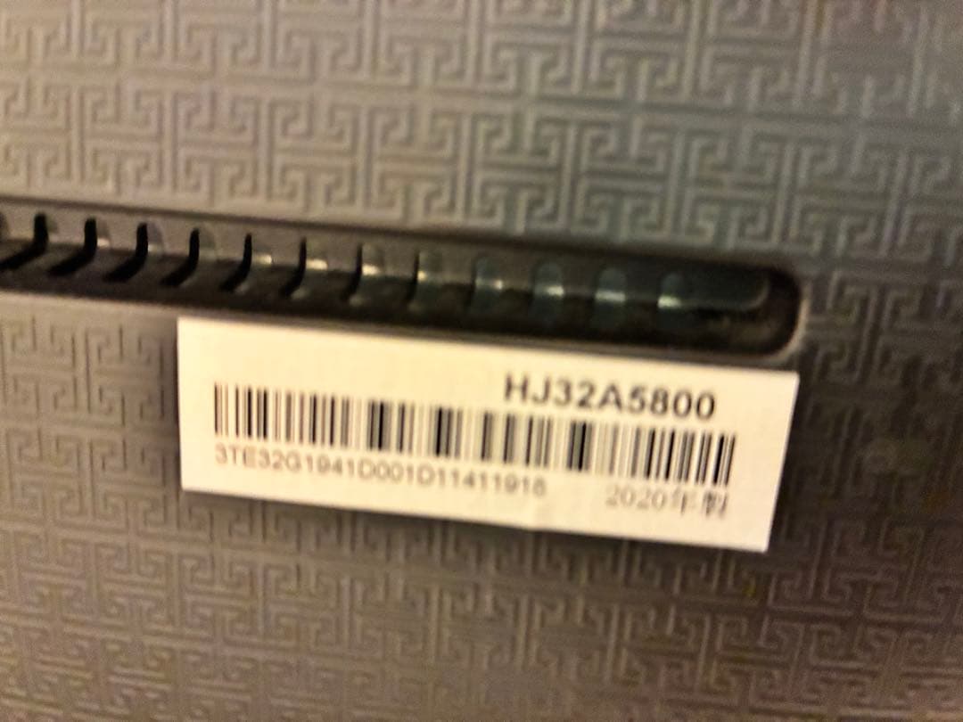 液晶テレビ HJ32A5800 32インチ - メルカリ