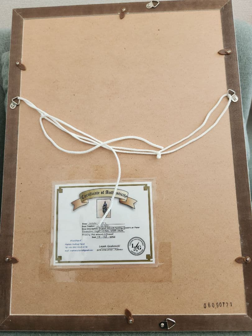 SAMURAI by レシェック ガチュコフスキ 絵画