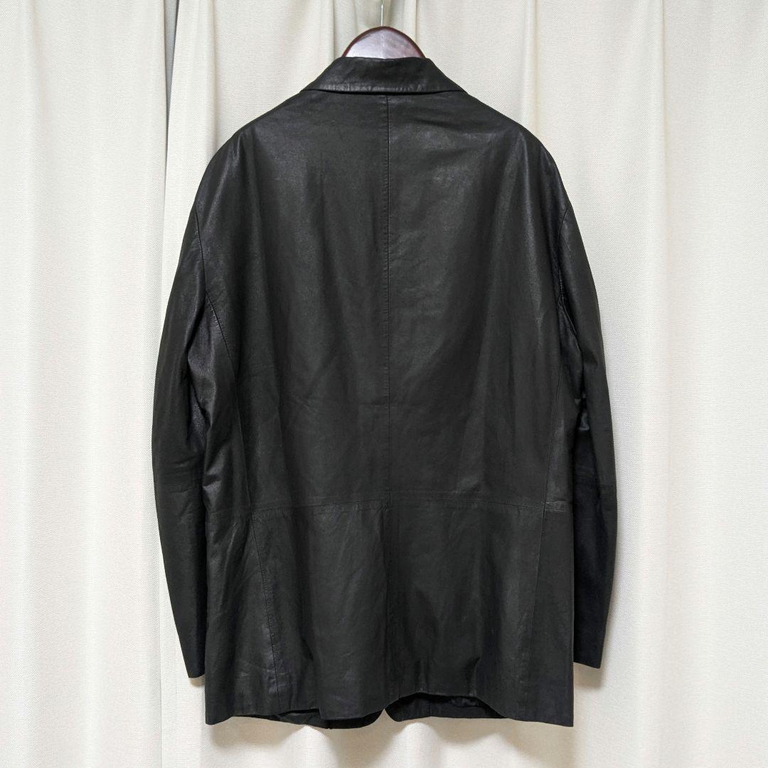 99AW ISSEY MIYAKE MEN Leather Jacket - メルカリ