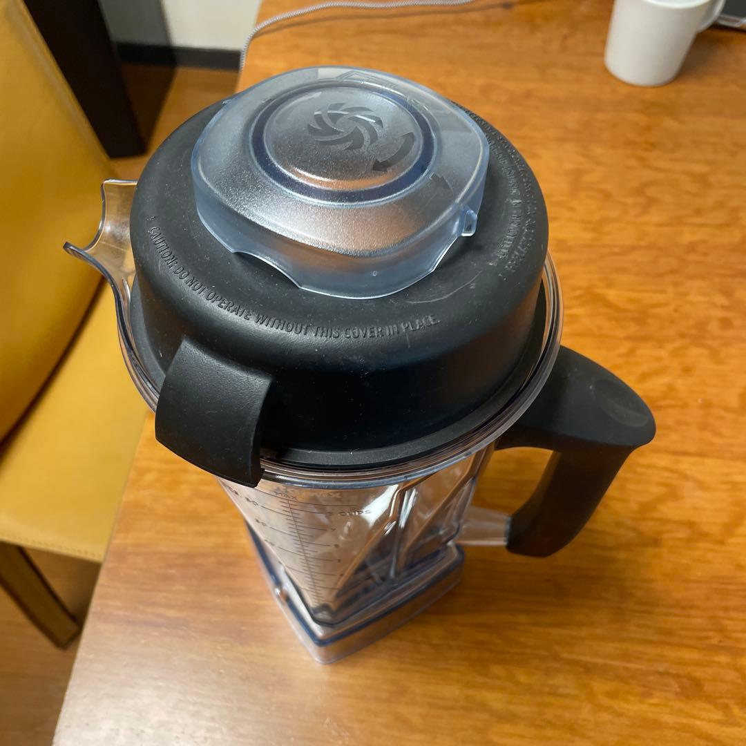 Vitamixブレンダー容器のみ 2リットル 透明/黒 透明プラスチック製 🎒