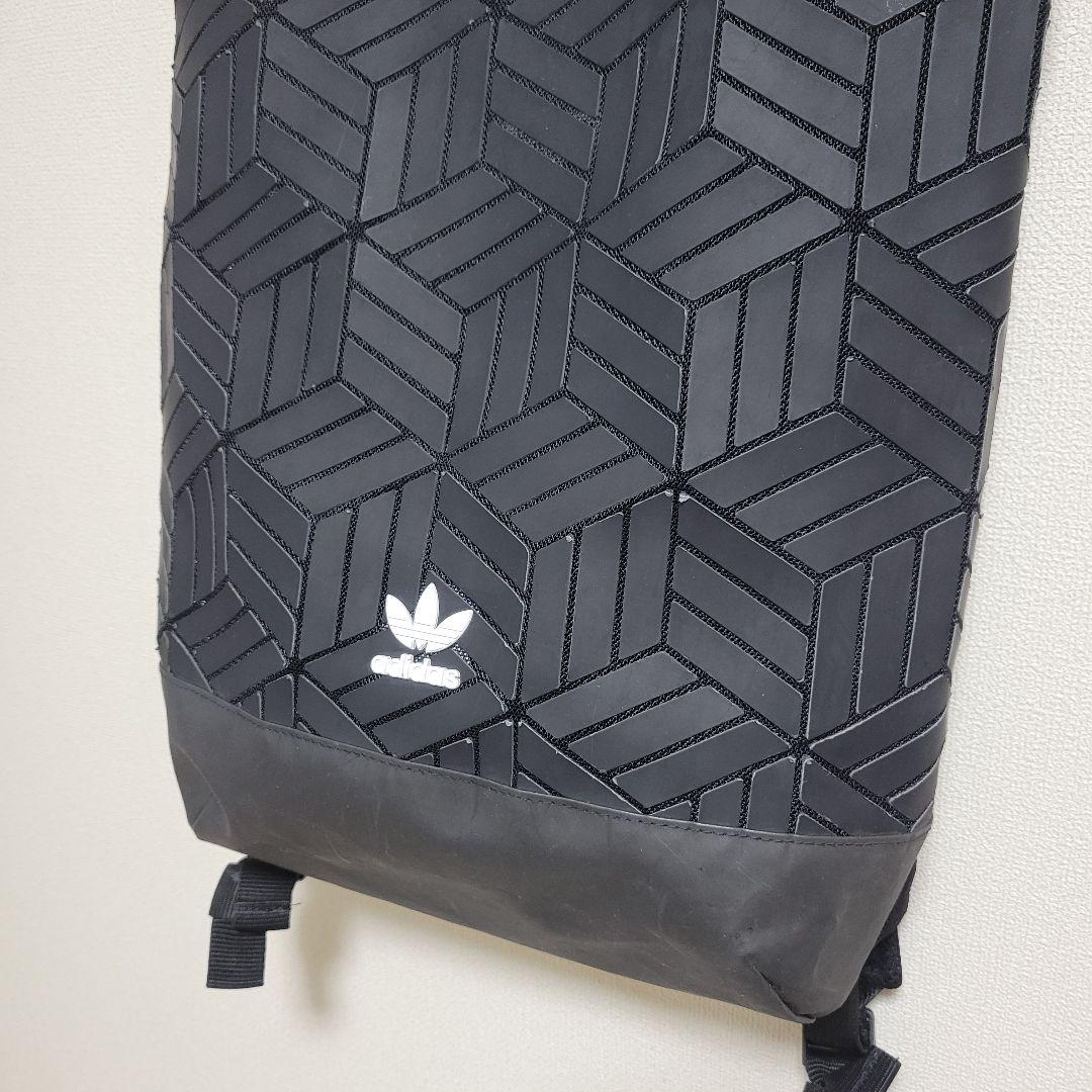 adidas アディダス ロールトップ 3D バックパック ブラック - メルカリ