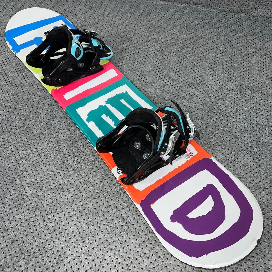 5回使用 キッズスノーボード 105cm SLQ×バイン×レースブーツ - メルカリ