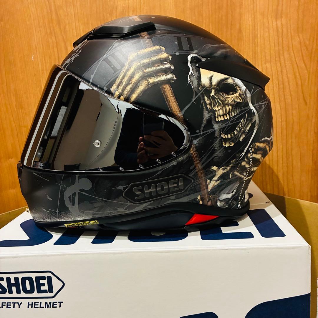《廃盤限定モデル》SHOEI Z-8 FAUST 新品ミラーシールド 付属品多数