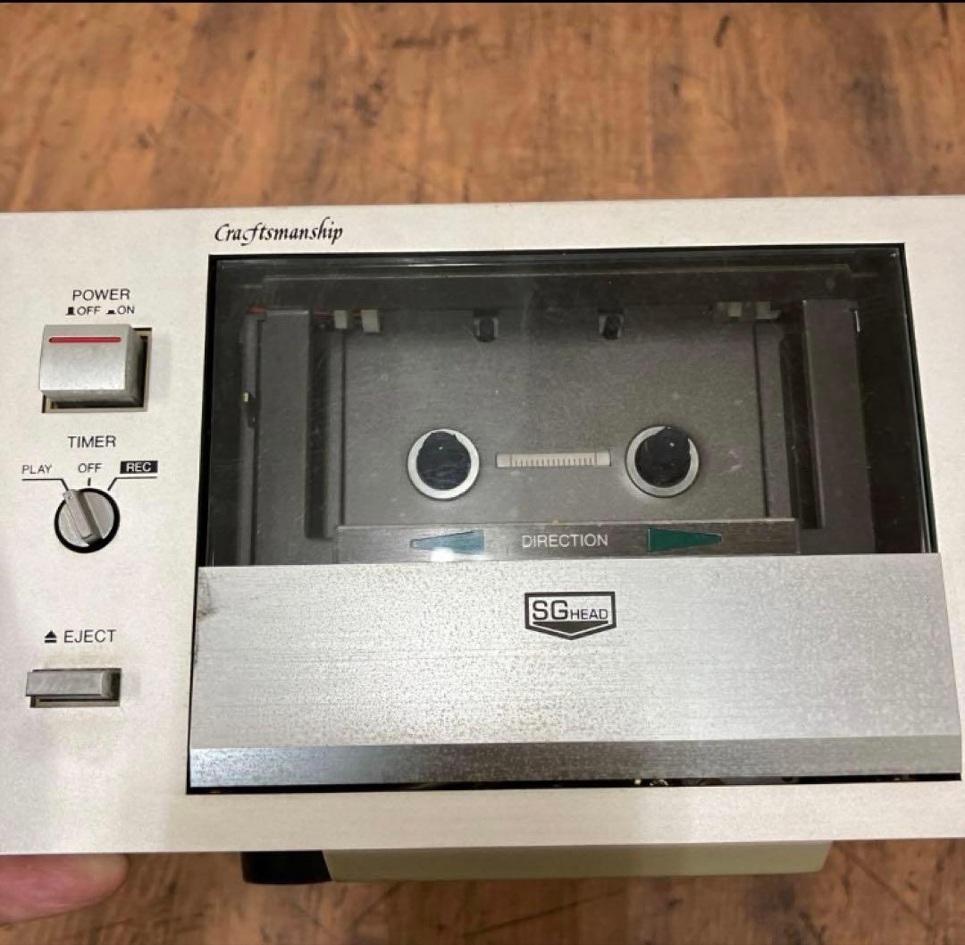 D-1 ジャンク品 アイワ AIWA オートリバースカセットデッキ - メルカリ