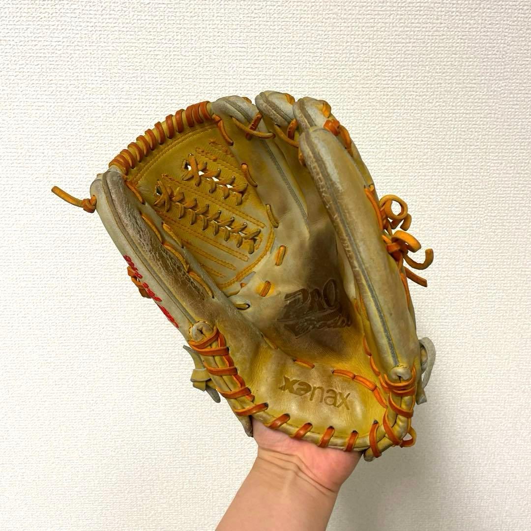 250 ザナックス 藤川球児モデル 型良 軟式 投手用グローブ - メルカリ