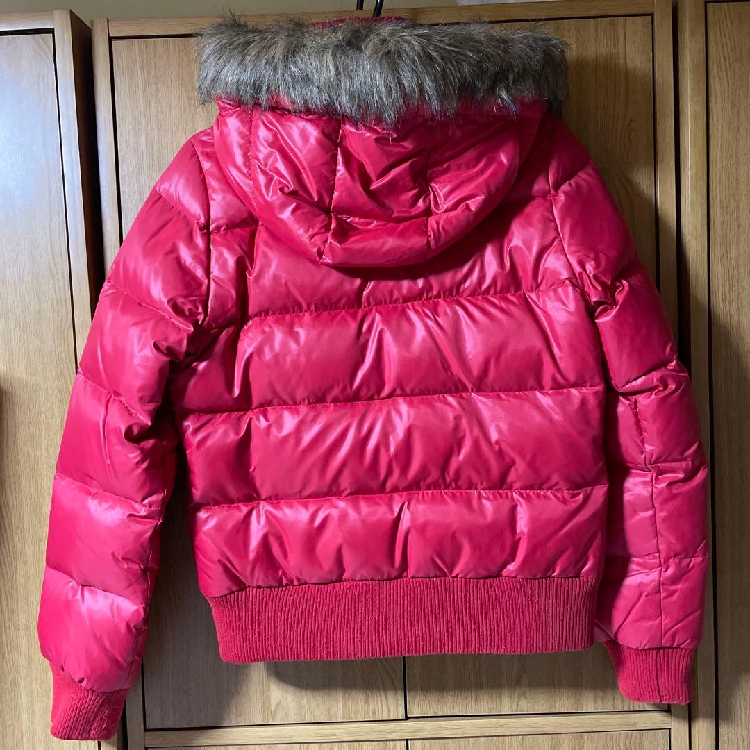 TOMMY GIRL ピンク ダウンジャケット S/P - メルカリ
