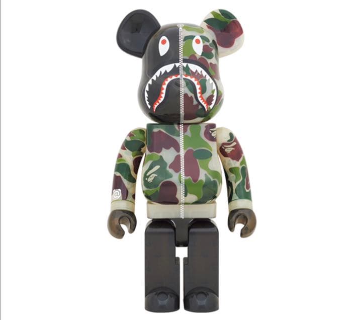 BE@RBRICK CLEAR ABC CAMO SHARK 1000％ MEDICOM TOY OFFICIAL BLOG（メディコム・トイ オフィシャルブログ