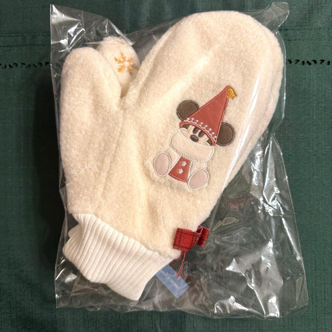 ディズニークリスマス2025 リルリンリンマフラー＆ミトンセット