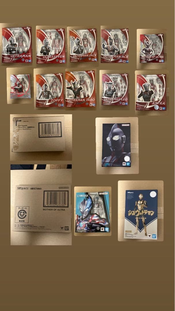 d*7様 SHFiguarts ウルトラマンシリーズ フィギュアセット全15体