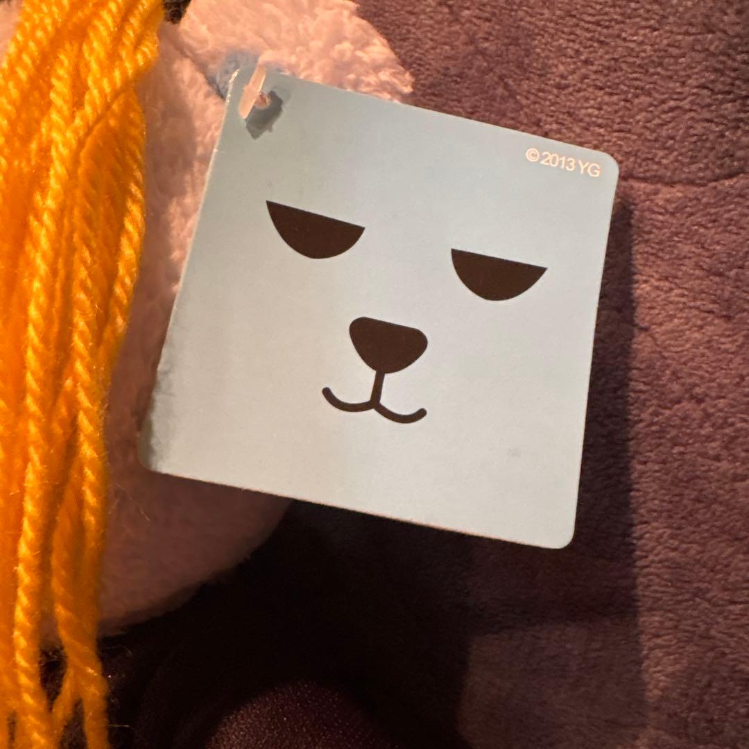 【期間限定】BIGBANG G-DRAGON KRUNK YGベア ぬいぐるみ