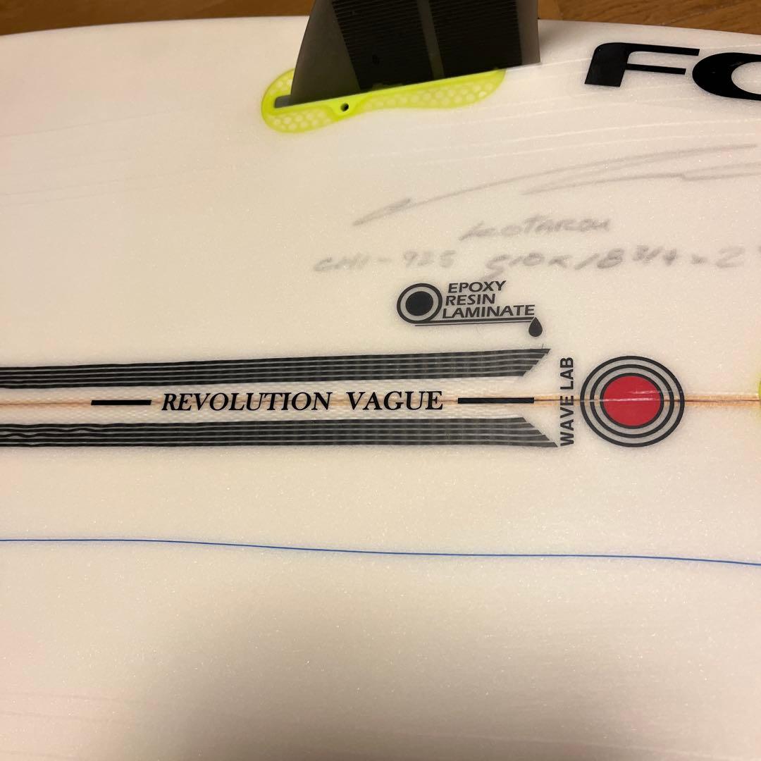 ジャスティスサーフボード　チリ5'10 25.6L