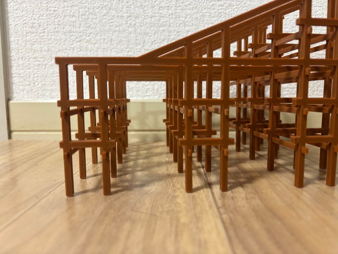 大阪万博 大屋根リング1/144 模型「仕上げ前商品」　3セット商品