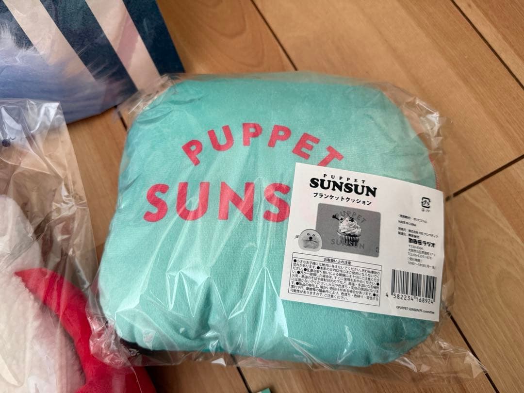 新品未開封★パペットスンスン★ポップアップストア★スンスンノンノンぬいぐるみ他