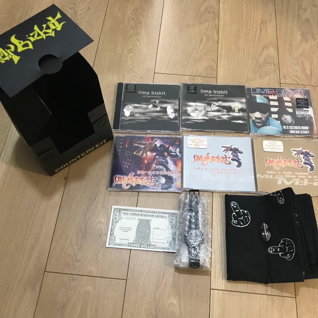 Limp Bizkit リンプビズキット Tシャツ XL ボックス中身色々つき