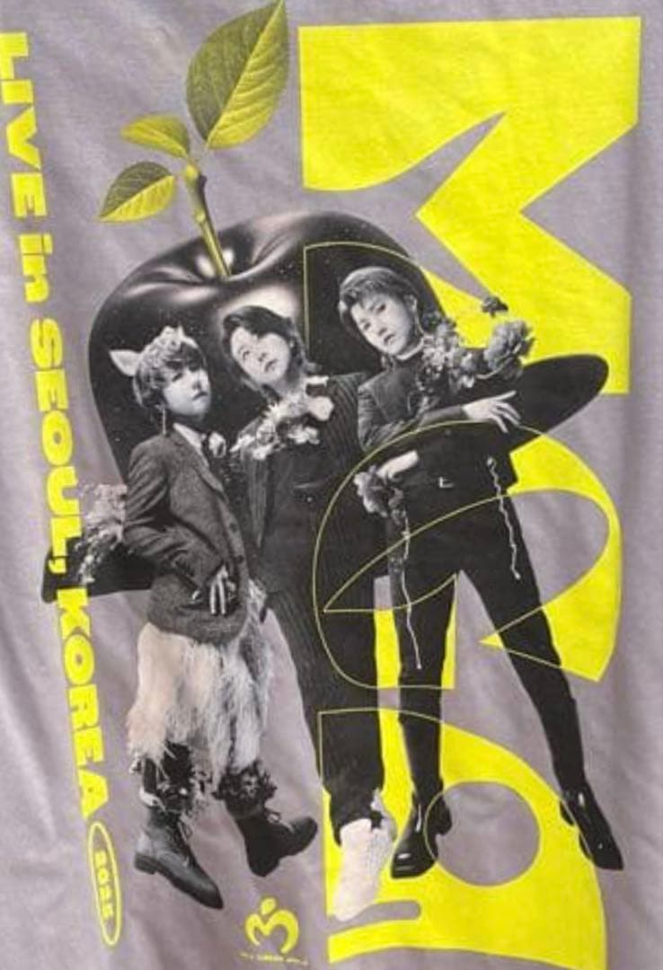 ミセスグリーンアップル 韓国 MGA in SOUL TシャツグレーL