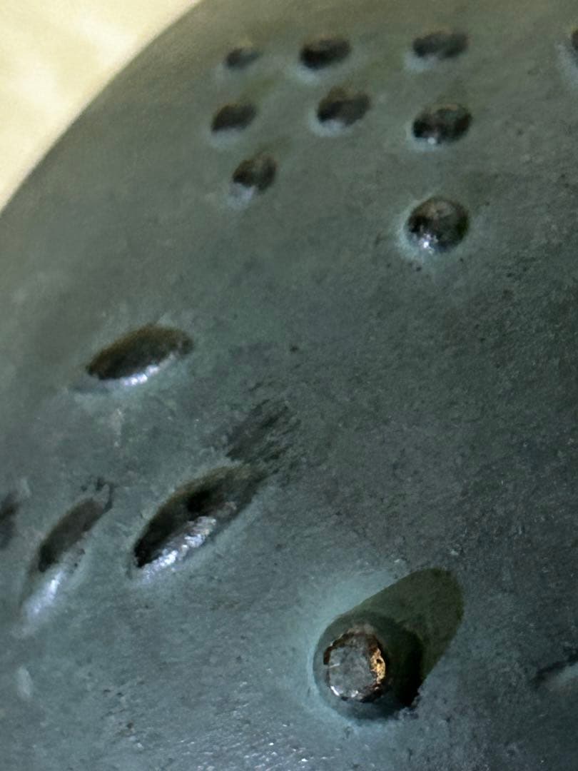 期間限定値下げ 1989年製 石黒 鏘ニ 作 青銅製 手付 香炉「南天