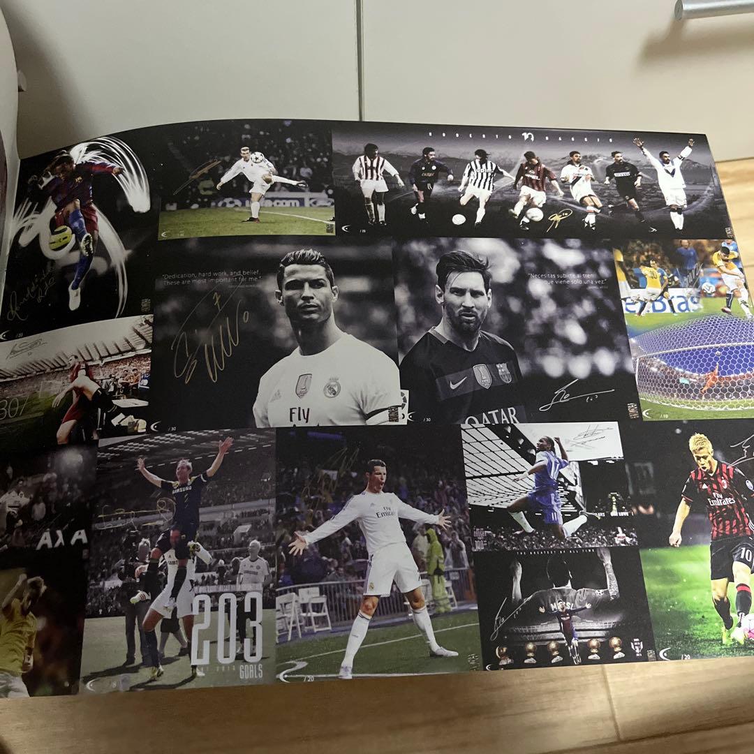 THE DUGOUT クリスティアーノ・ロナウド サイン 印刷パンフレット