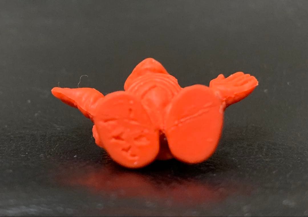 ウルトラ怪獣消しゴム　バイブ星人（橙色）　ポピー　当時物　希少　昭和レトロ