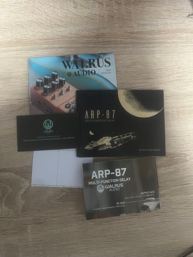 Walrus Audio ARP-87 ディレイ