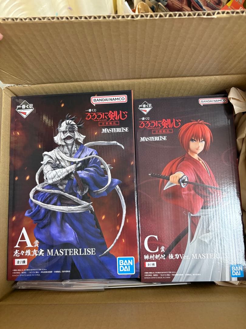 1番くじ るろうに剣心 京都動乱 MASTERLISE フィギュア 2種セット