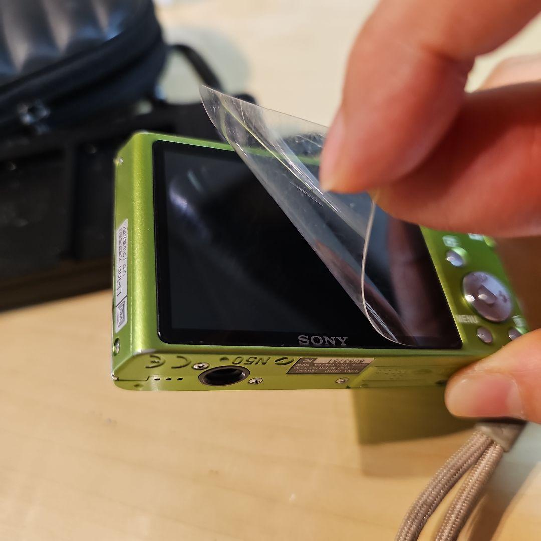 Sony Cyber-shot 14.1メガピクセル グリーン - メルカリ
