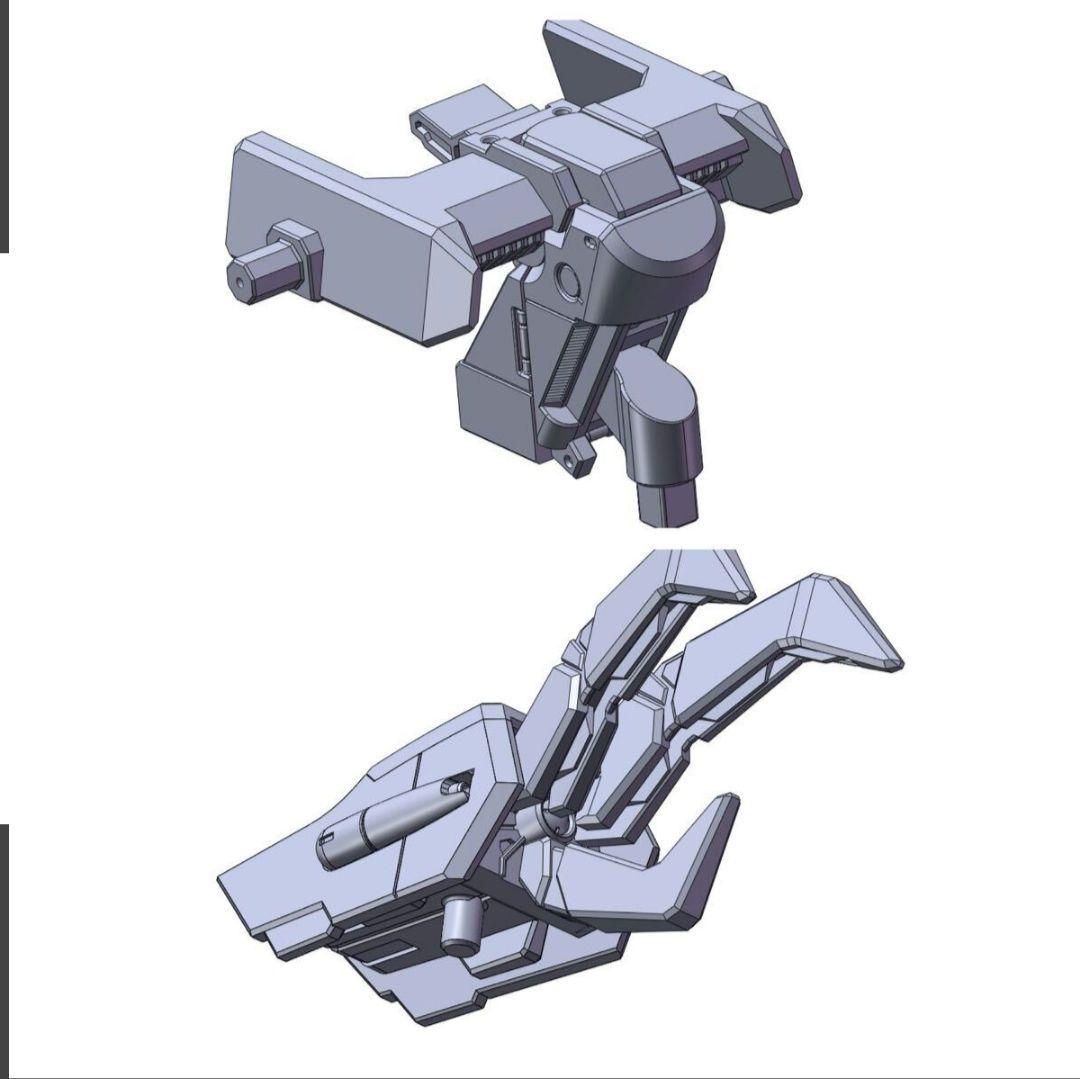 ヘイズル　フルドド　ケルデルク・ホイスト　改造パーツ メッサーラ高機動ブースター